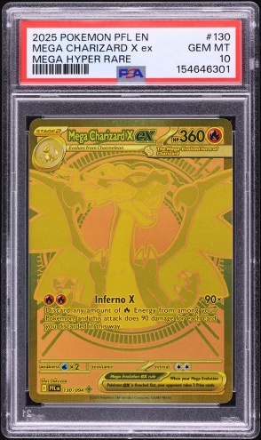2025 Pokemon Japanese Mega Dream Ex MA Mega Charizard X Ex #223