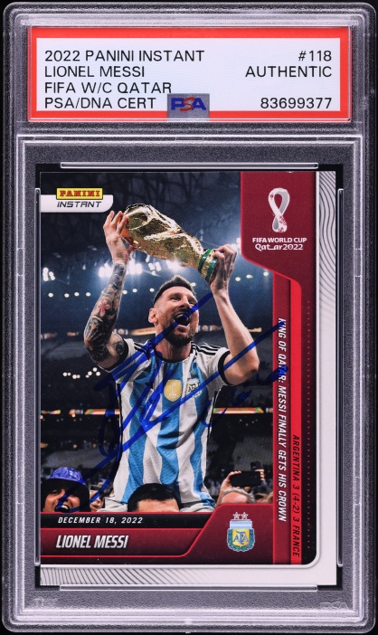 2004 Panini Sports Mega Cracks La Liga Lionel Messi ROOKIE #71 BGS
