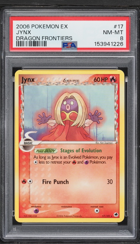 2002 Pokemon Legendary Collection Reverse Holo Jynx #26 CGC 8 NM-MT on  Fanatics Collect