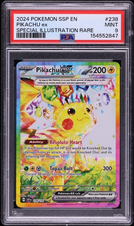 2025 Pokemon Japanese Mega Dream ex SAR Pikachu ex #234 PSA 10 GEM