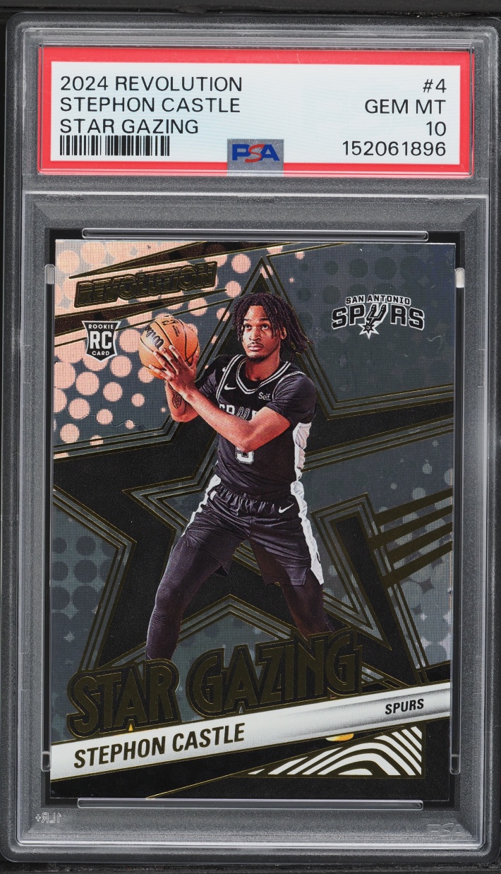 2024 Panini Revolution Star Gazing Stephon Castle ROOKIE #4 PSA 10 GEM MINT
