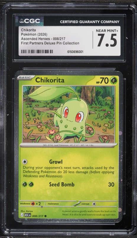 chikorita pokemon card Chikorita (59/102) [HeartGold SoulSilver] – Pokemon Plug main image 0