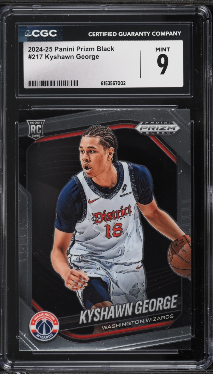 2024 Panini Prizm Black Basketball Kyshawn George #217