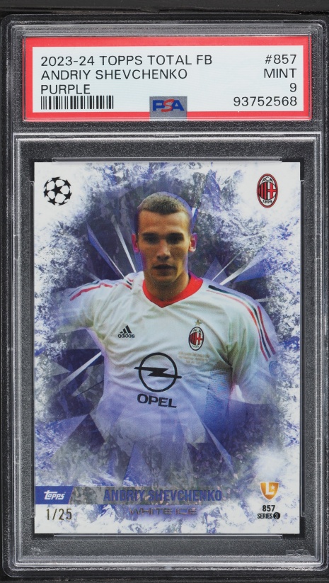 75シリ Andriy Shevchenko 直筆サイン パラレル Auto アンドリー