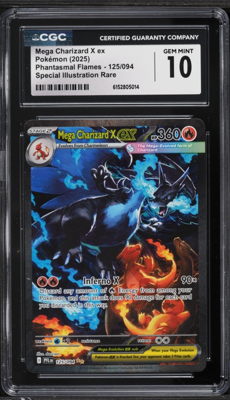 2025 Pokemon Japanese Mega Dream Ex MA Mega Charizard X ex #223