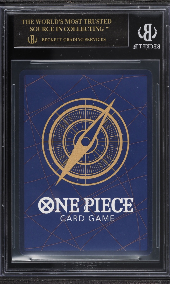 2024 One Piece Emperors In The New World Alt Art SR Rob Lucci #OP05-093 BGS 10 BLACK LABEL