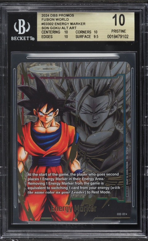 2024 DBS Fusion World Energy Marker Pack 01 Gold Energy Marker