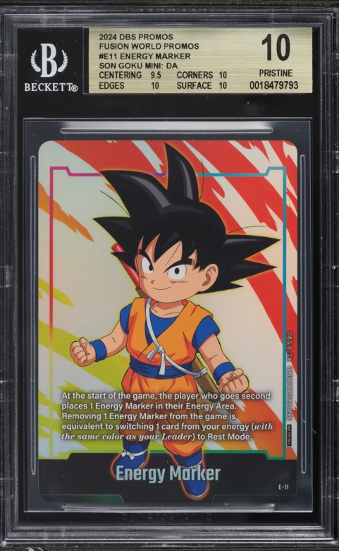 2024 DBS Fusion World Energy Marker Pack 01 Gold Energy Marker