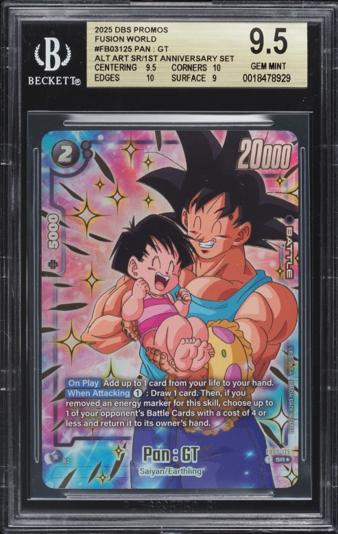 2025 Dragon Ball Super Fusion World Promo 1st Anniversary Set Pan