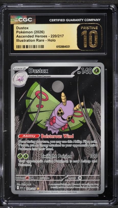 dustox pokemon card Shop [Traditional Chinese] Dustox /  195/193 AR M2aF  TCGHOBBY