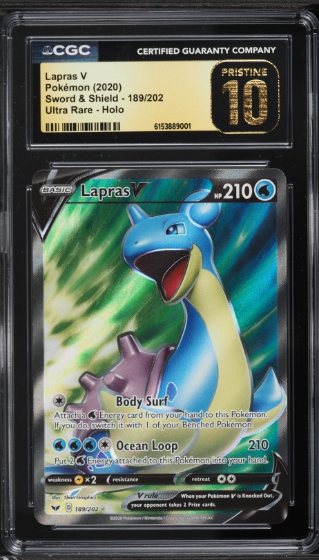 lapras v pokemon card value SV110/SV122 Shining Fates Ultra Rare NM/M If you do Lapras V 2021 Sword &