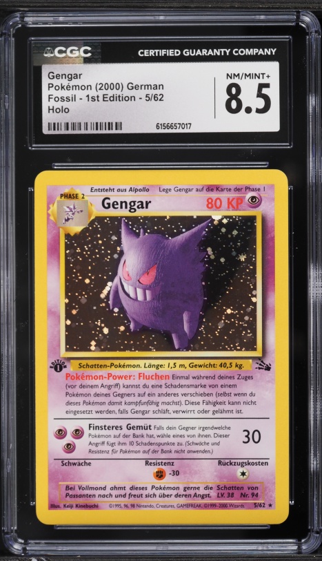 first edition gengar pokemon card Gengar Reprint Bundle Lot of 10 main image 1
