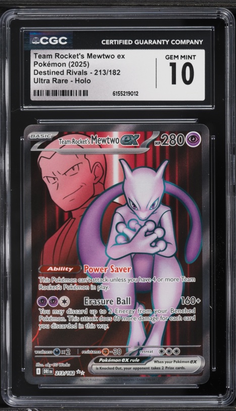 2025 Pokemon Japanese SV Glory Of The Rocket Gang Full Art Team