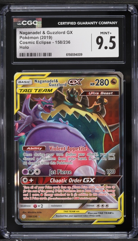 naganadel pokemon card Naganadel GX Hyper Rare - 249/236 - Unified Minds