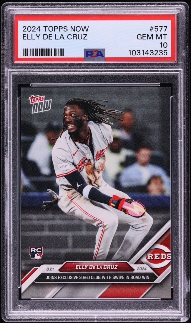 2024 Topps Now Elly De La Cruz ROOKIE #577 PSA 10 GEM MINT