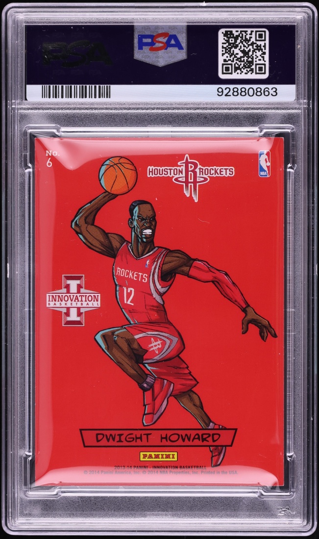 2013 Panini Innovation Kaboom Dwight Howard #6 PSA 9 MINT