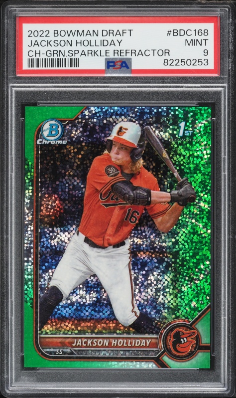 PSA10/GEM MINT】2022 Bowman Draft Jackson Holliday Image 