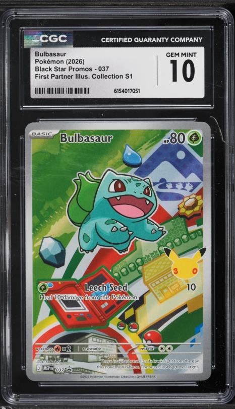 2019 Pokemon Japanese Playing Cards Old Maid Bulbasaur CGC 10 PRISTINE on  Fanatics Collect
