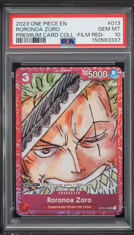 2023 One Piece Japanese Promo Card Set 1 Roronoa Zoro #ST01-013