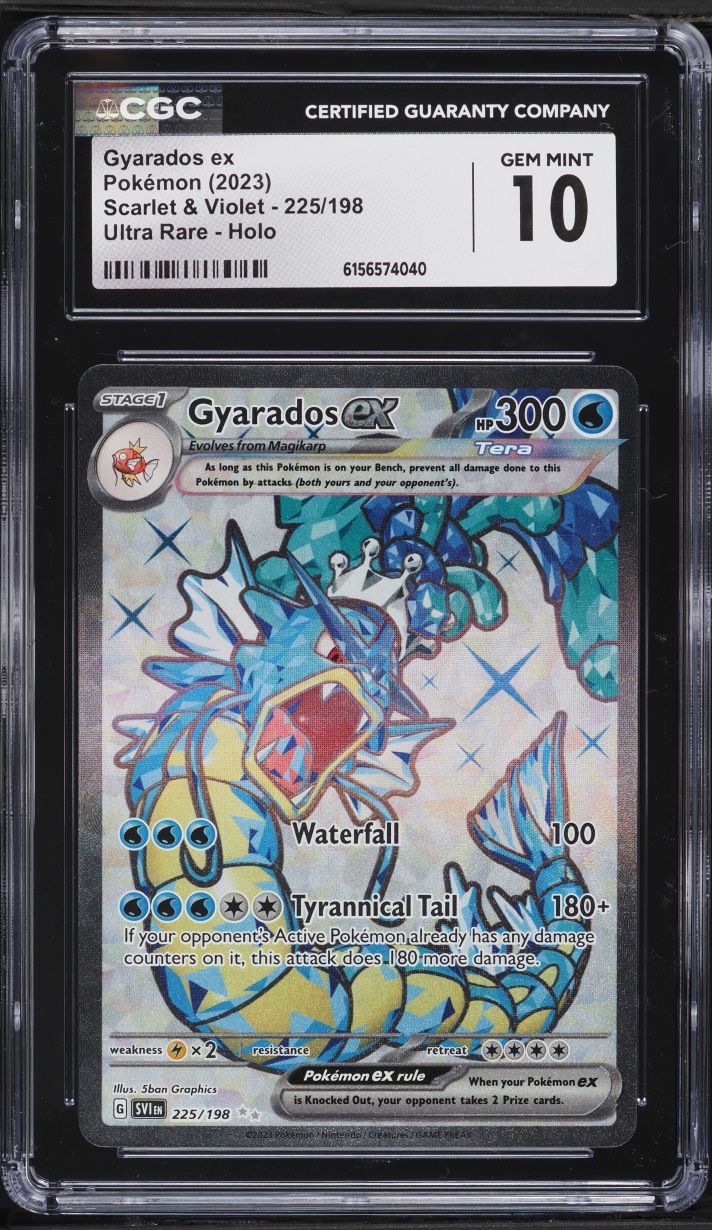 pokemon tcg scarlet and violet 045 198 gyarados ex card - 045/198 - SV01: & Base Set [DOUBLE RARE] The item available is listed in the Title Gyarados ex - 045/198 -