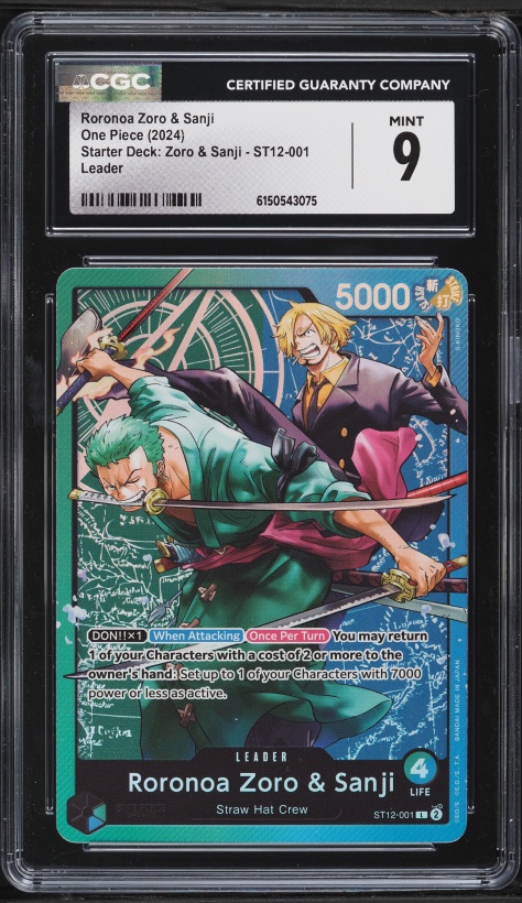 one piece tcg zoro and sanji starter deck ST12 First announced March 7 Jeu de cartes One Piece