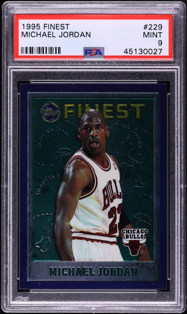 1995 Finest Basketball Michael Jordan #229 PSA 9 MINT