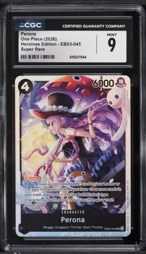 2025 One Piece Japanese Legacy Of the Master Alt Art Perona #034 PSA 10 GEM  MINT on Fanatics Collect