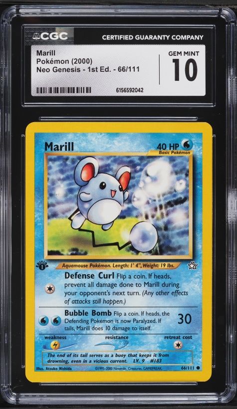 marill pokemon card price - (74/123) Water Rarity Marill 2001 Pokemon Southern Islands