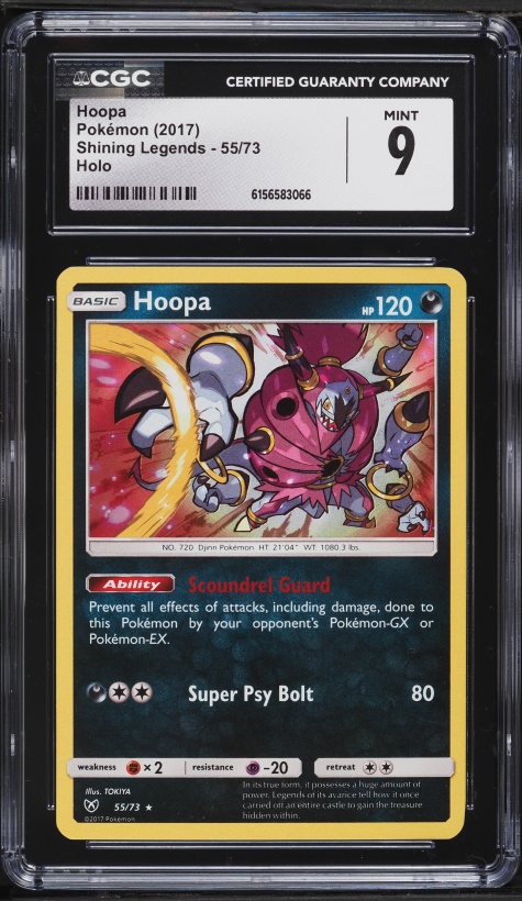 shiny hoopa pokemon card Ancient Origins EX #89 [DDD] Bandits Fist (200) During your next turn Pokemon Card Shining Legends Hoopa