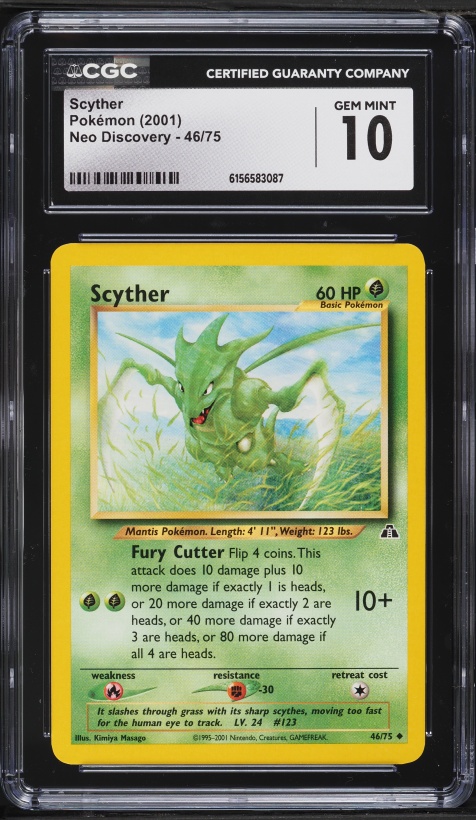 1995 scyther pokemon card value Scyther [1st Edition] #26 Prices | Pokemon Jungle