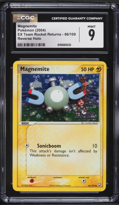 2016 magnemite pokemon card Magnemite LV.13 50 HP 2016 Collectible Pokemon Trading Card No. 37/108
