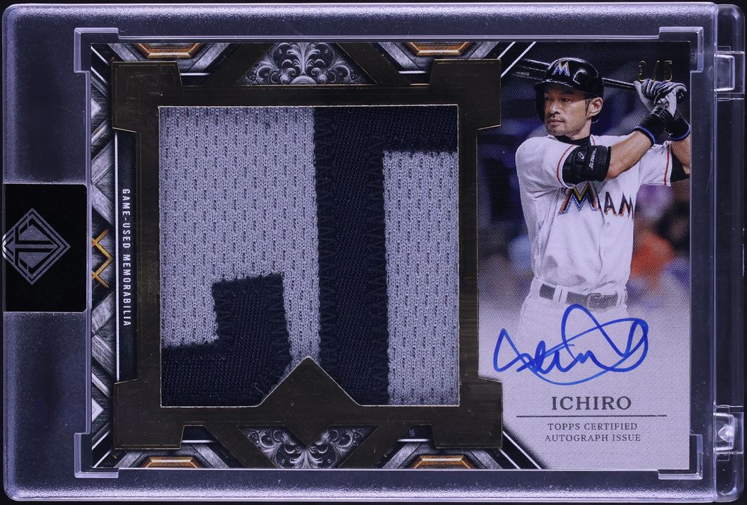 2025 Topps Transcendent Collection Jumbo Ichiro PATCH AUTO /5 #JPCA-IS