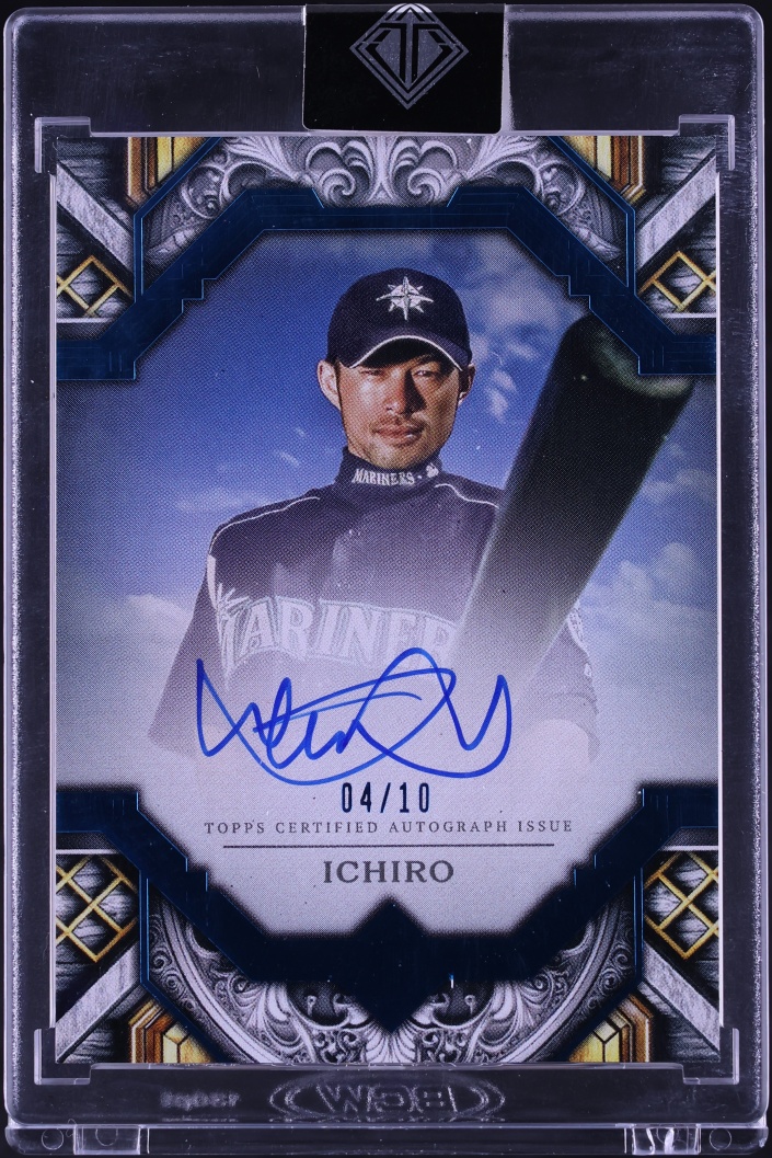 2025 Topps Transcendent Collection Blue Ichiro AUTO /10 #TAC-I2