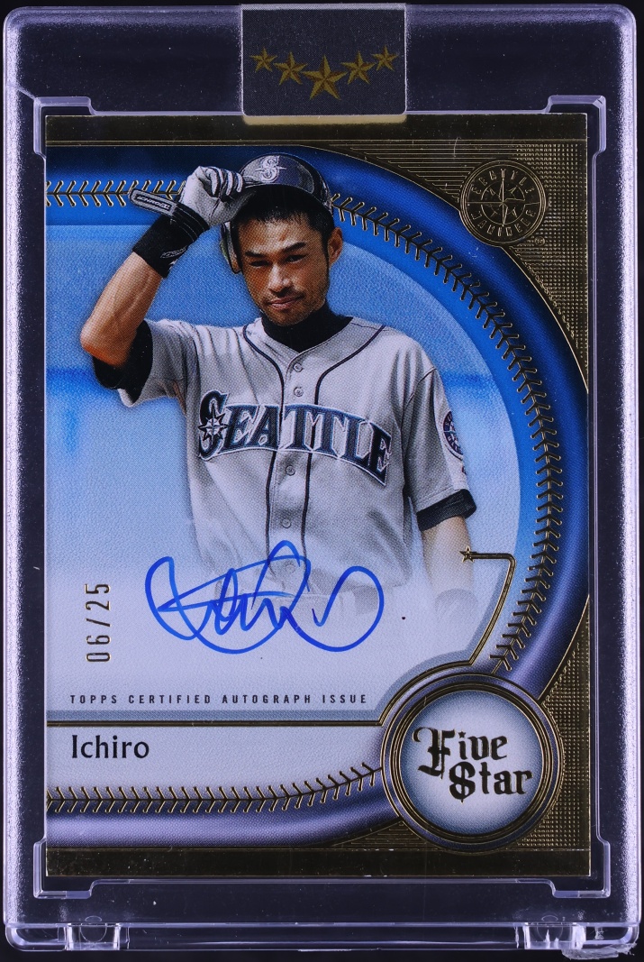 2025 Topps Five Star Blue Ichiro AUTO /25 #FSA-I