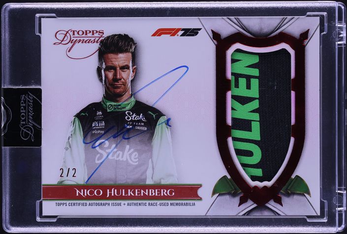 2023 Topps Dynasty Formula 1 F1 Black Lewis Hamilton PATCH AUTO 2