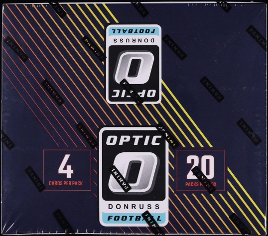 2024 Donruss Optic Football Sealed Retail Box, 20ct Packs