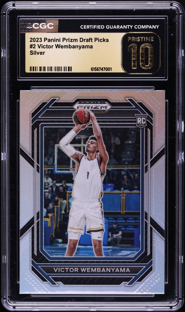 VICTOR Victor Wembanyama Panini シルバー RC NBA WEMBANYAMA SILVER 