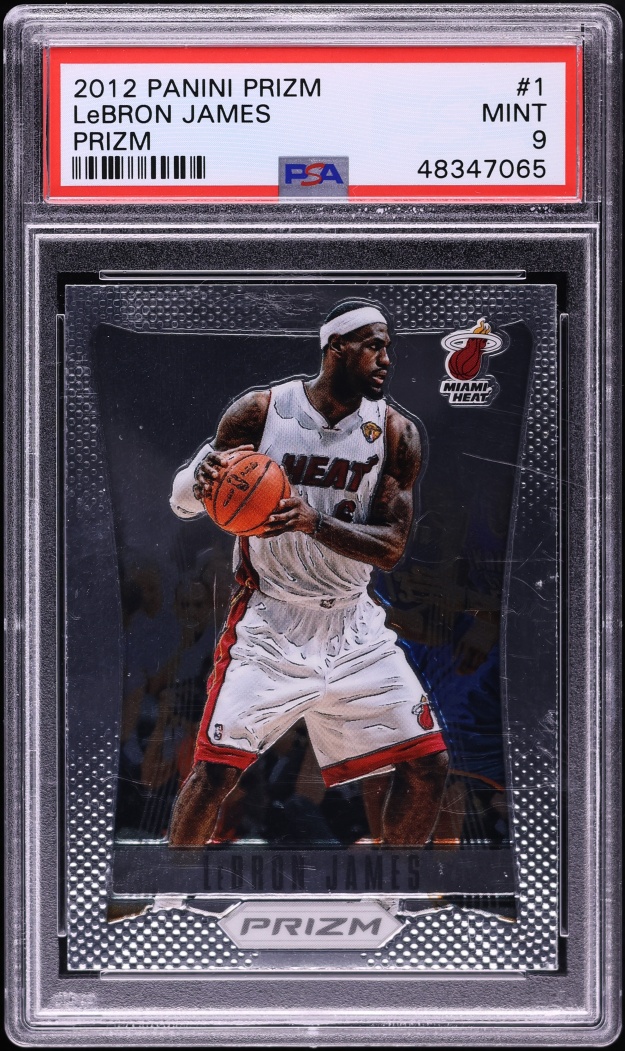 2012 Prizm LeBron James Prizm (Silver) #1 PSA 9 | Card Ladder