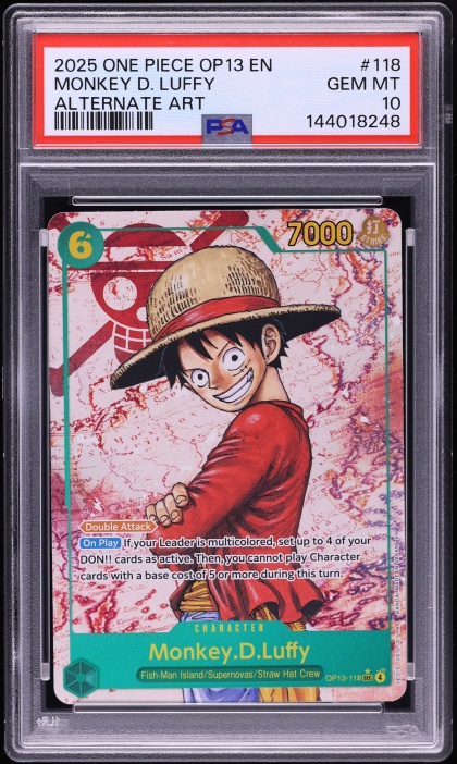 2023 One Piece Japanese Promo Weekly Shonen Jump Monkey D. Luffy