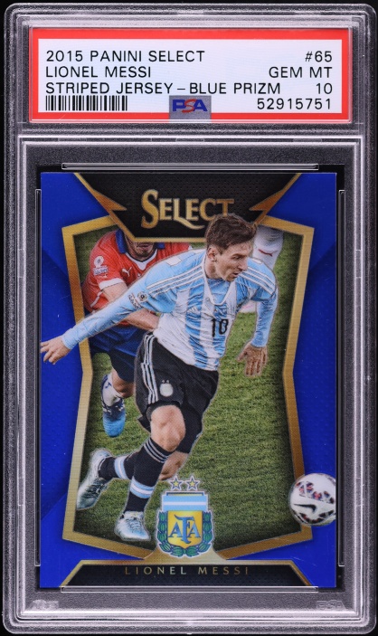 2017 Select Kaboom! Lionel Messi #14 PSA 10 GEM MINT on Fanatics