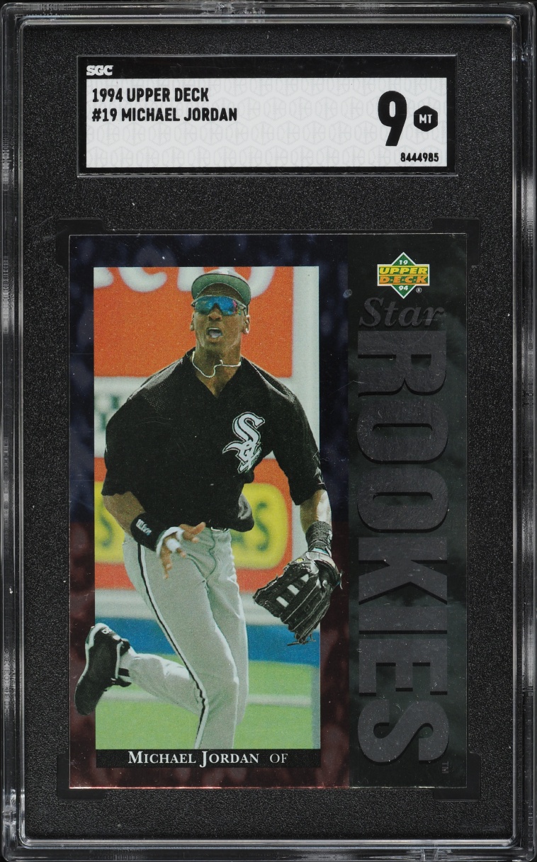 1994 Upper Deck Michael Jordan ROOKIE #19 SGC 9 MINT