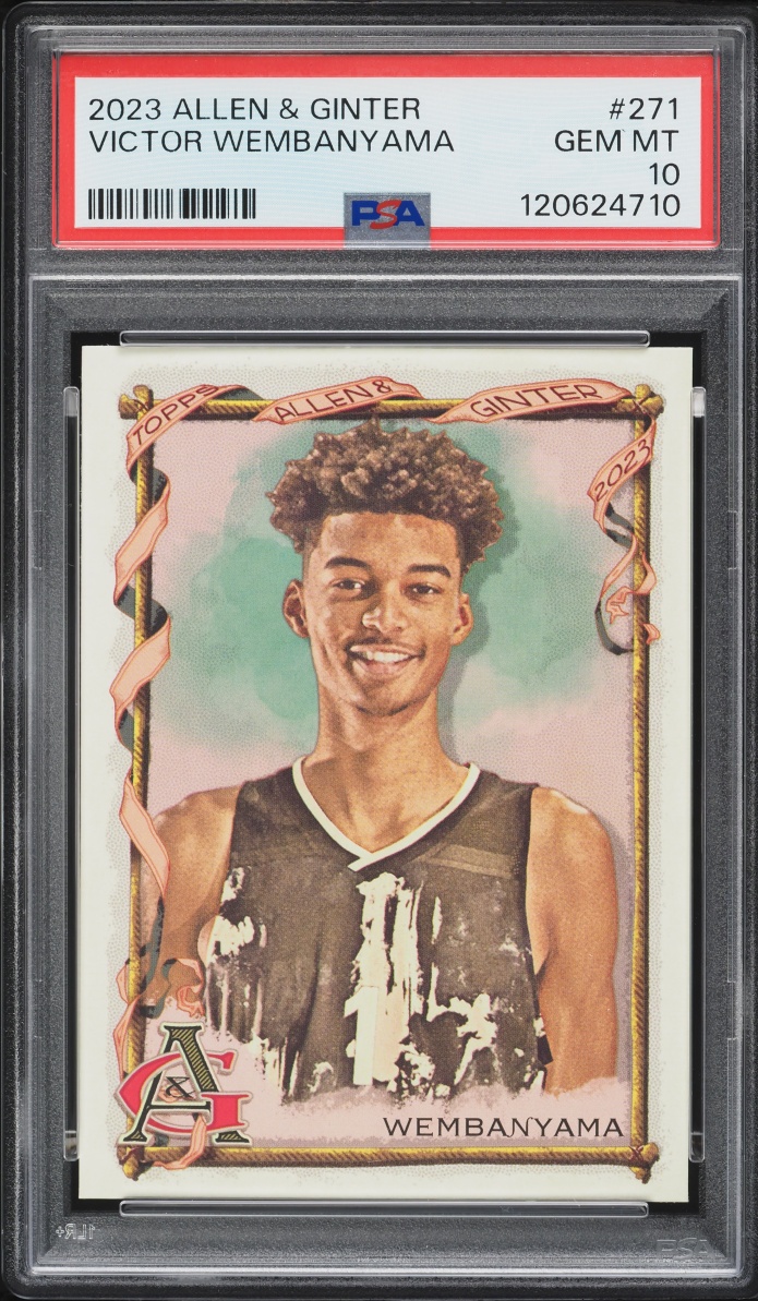 2023 Topps Allen & Ginter Victor Wembanyama ROOKIE #271 PSA 10 GEM MINT