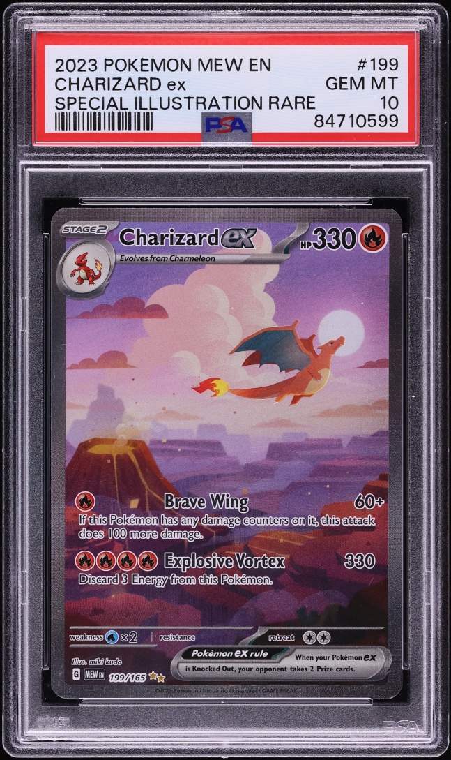 2023 Pokemon Scarlet & Violet 151 SIR Charizard ex #199 PSA 10 GEM MINT