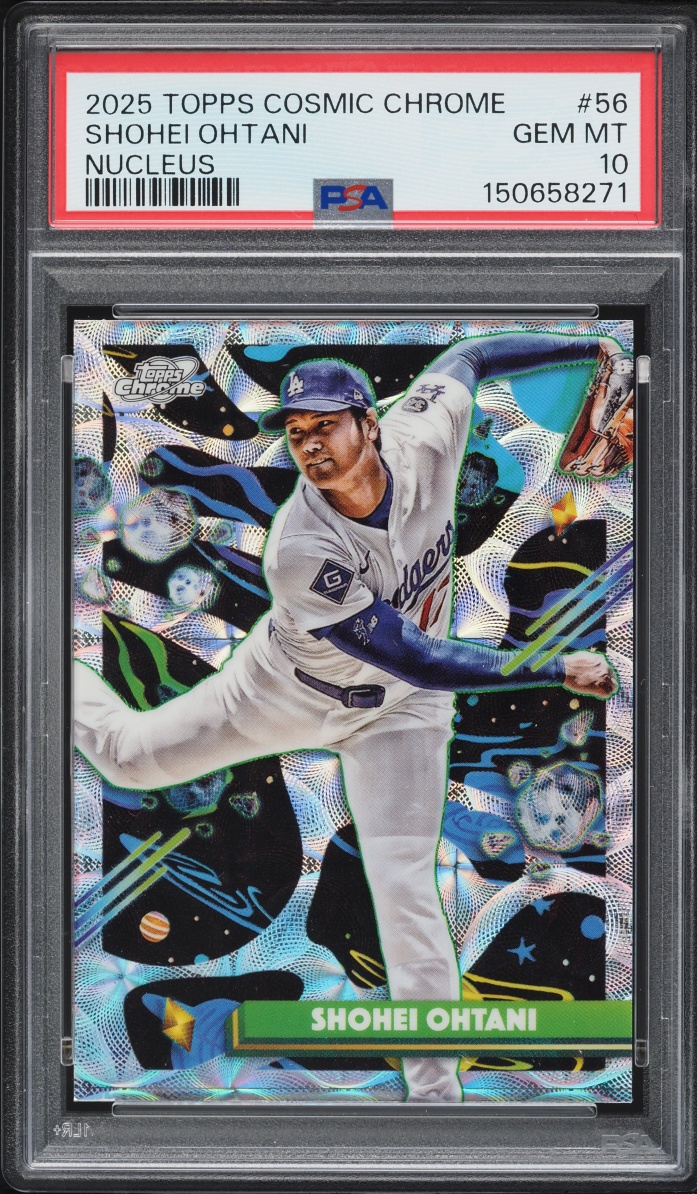 2025 Topps Cosmic Chrome Nucleus Shohei Ohtani #56 PSA 10 GEM MINT
