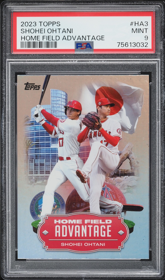 2023 Topps Home Field Advantage Shohei Ohtani #HA3 PSA 9 MINT