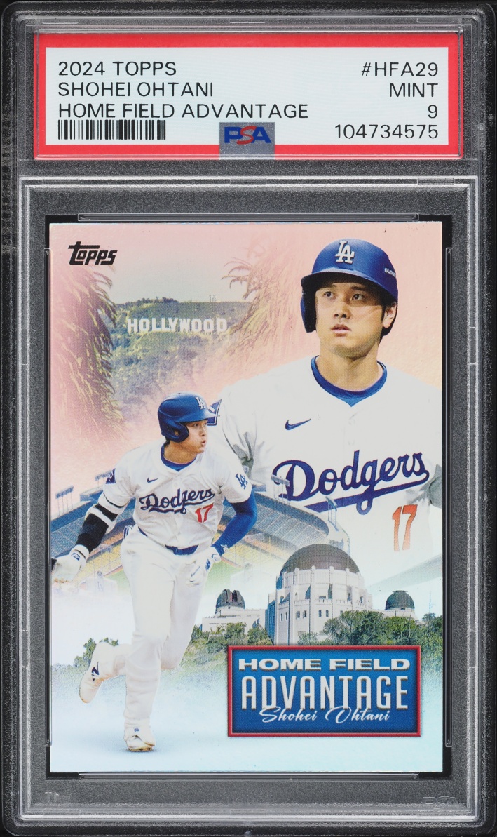 2024 Topps Home Field Advantage Shohei Ohtani #HFA-29 PSA 9 MINT