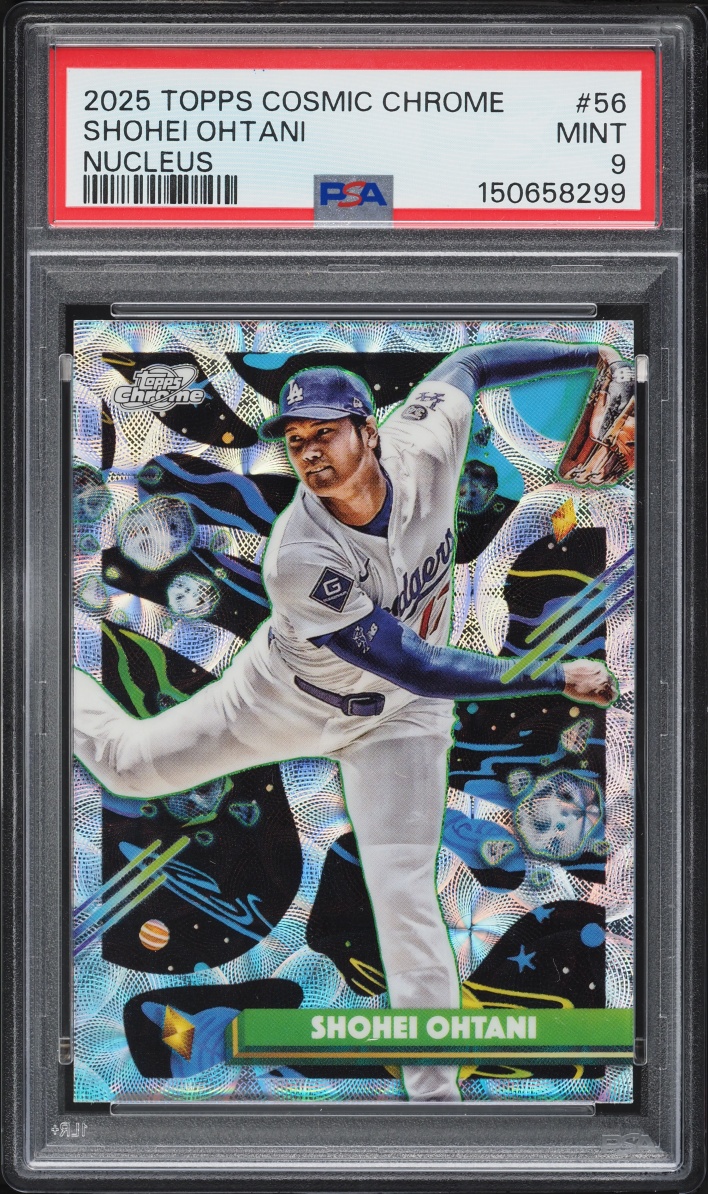 2025 Topps Chrome Cosmic Nucleus Shohei Ohtani #56 PSA 9 MINT