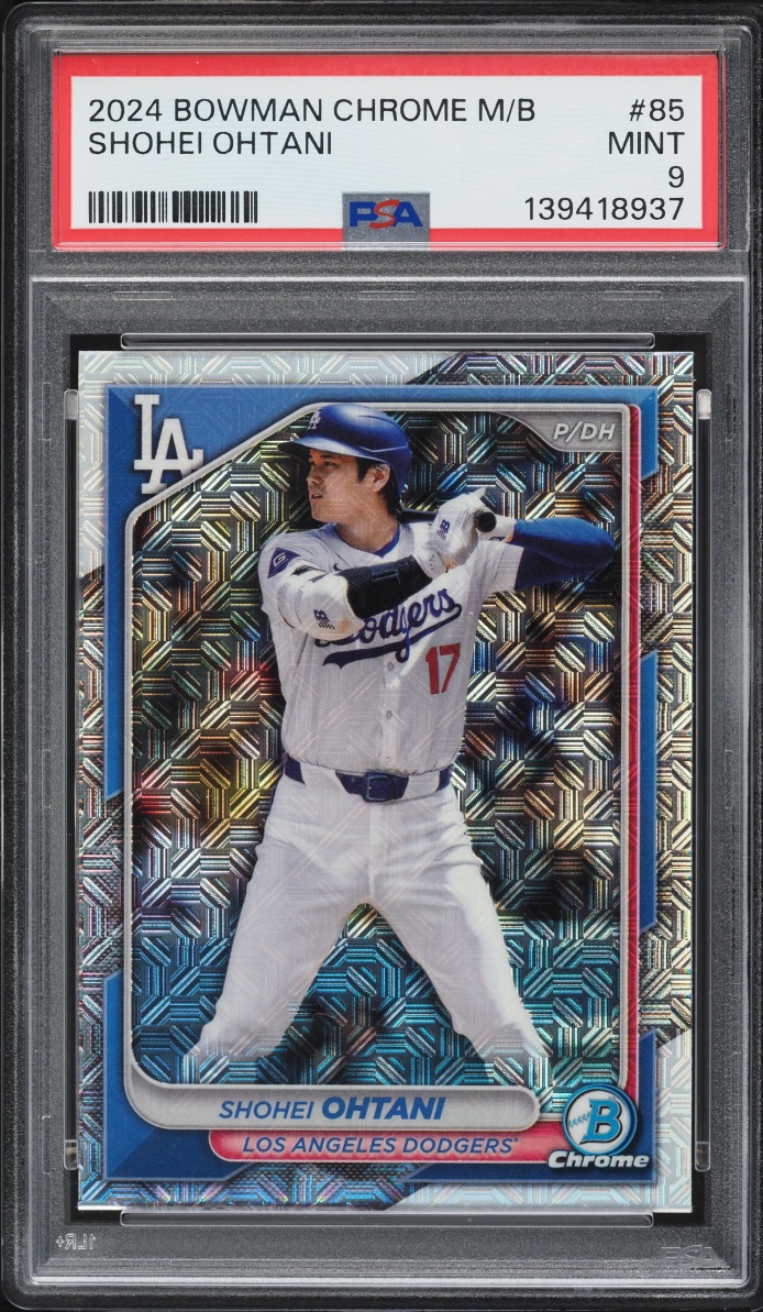 2024 Bowman Chrome Mega Box Shohei Ohtani #85 PSA 9 MINT