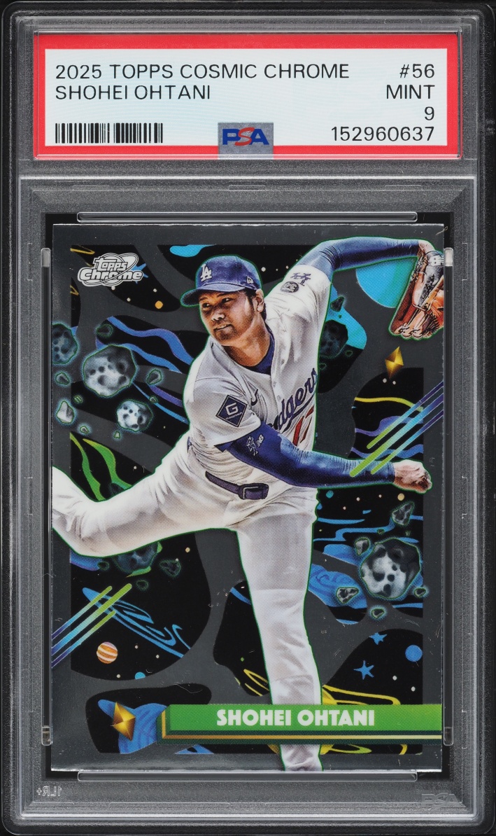 2025 Topps Cosmic Chrome Shohei Ohtani #56 PSA 9 MINT