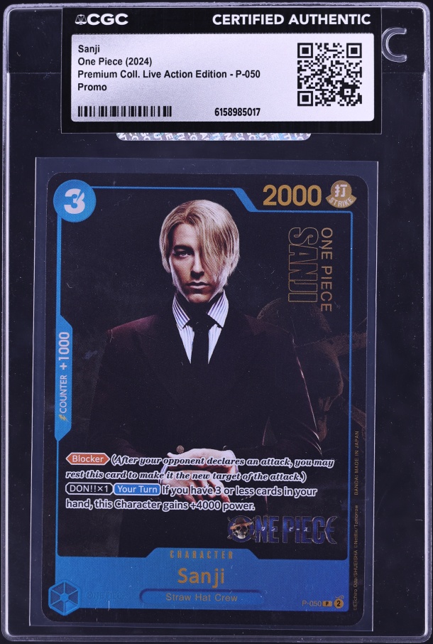 2024 One Piece Japanese Royal Blood Alt Art SP Sanji #ST14-003 PSA